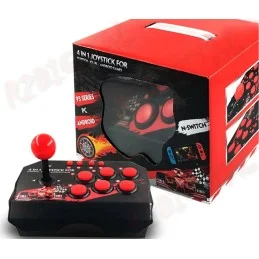 JOYSTICK ARCADE USB 4in1 adatto per PC, PS3, COMPUTER, NINTENDO SWITCH, ANDROID TV