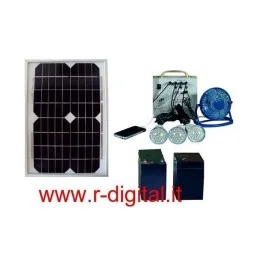 Pannello solare con regolatore 10w 12v