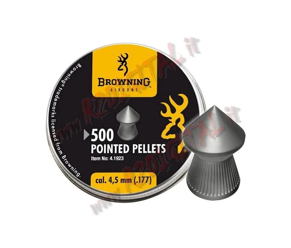 Browning Pointed Pellets 4.1923 Piombini CAL 4.5