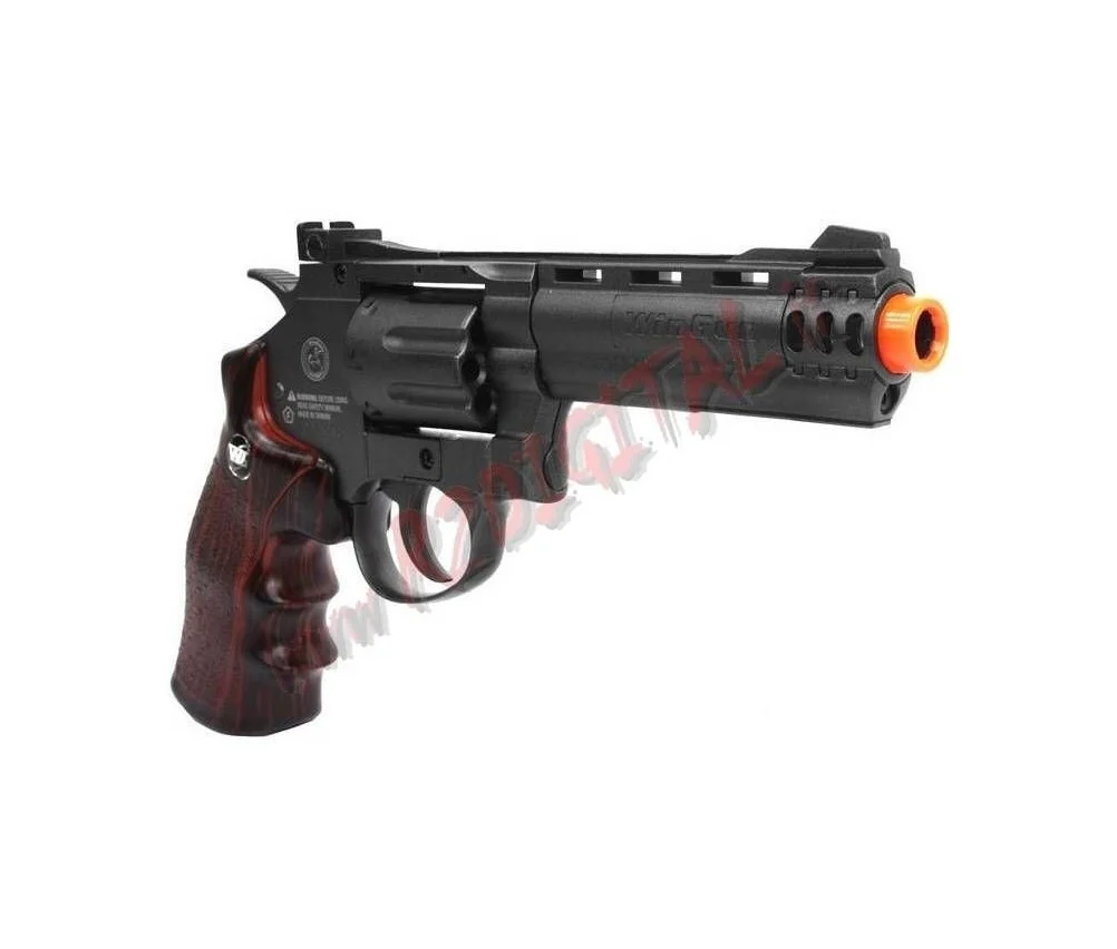 Win Gun Revolver 705 Pistola Co2 WG C705B CAL 6