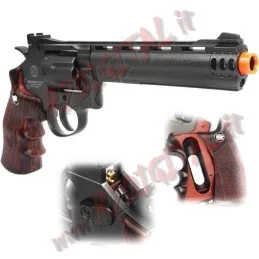 Win Gun Revolver 704 Pistola Co2 WG C704B CAL 6