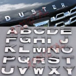 Stickers scritta Duster 6pz cromata