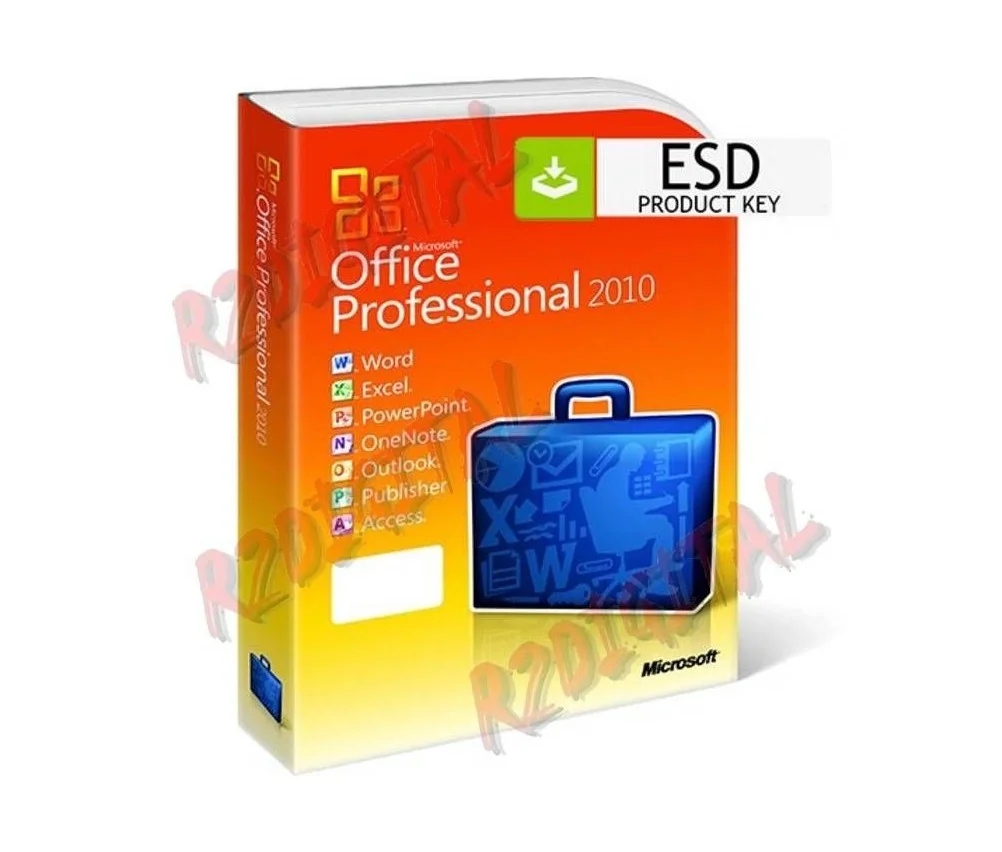 Microsoft Office 2010 Pro Plus ESD 32 64 bit