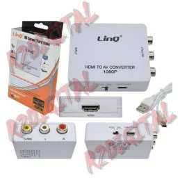 Adattatore da Hdmi a AV Linq HDV-620