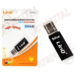 Linq Pendrive Usb Mini 64 GB