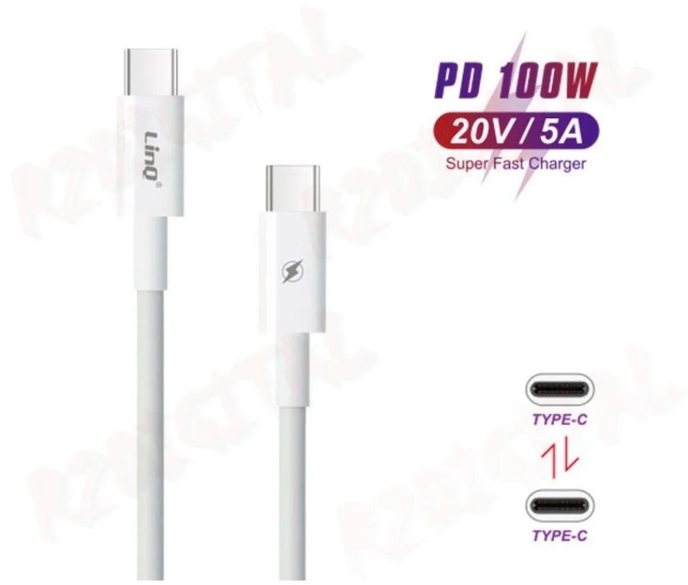 CAVO USB C 5A PD RICARICA RAPIDA 1,8M 100W