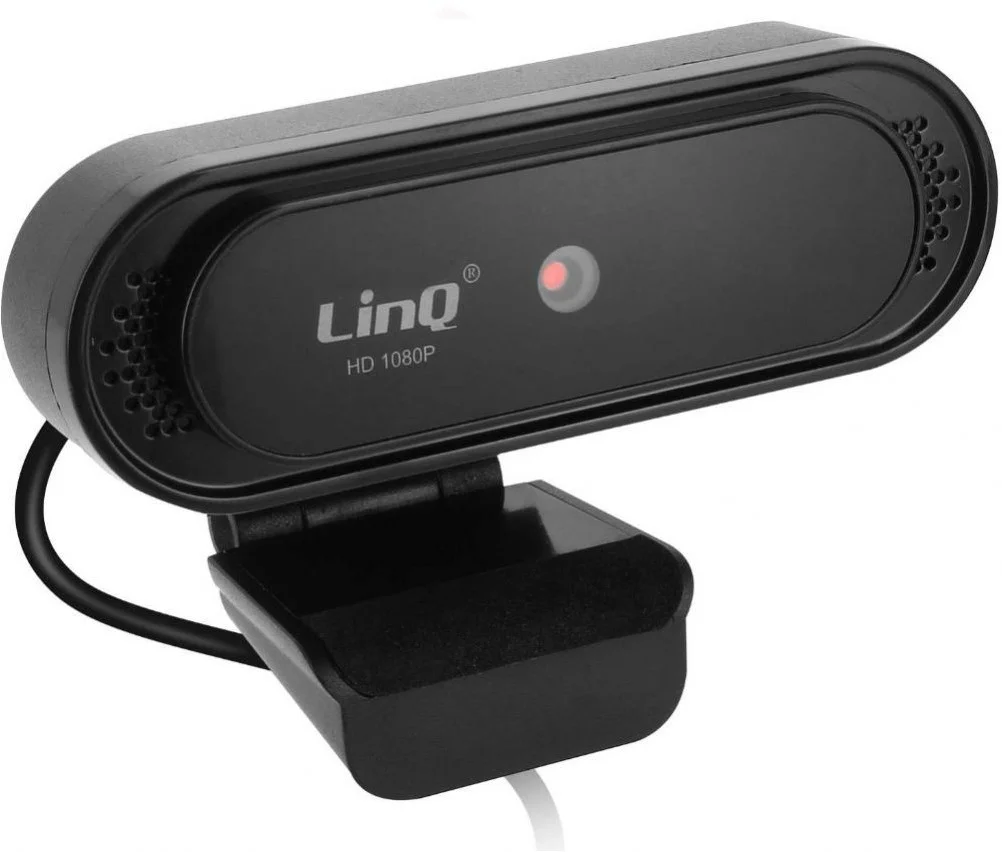 Linq Webcam 30 Mega Pixel FHD 1080p microfono
