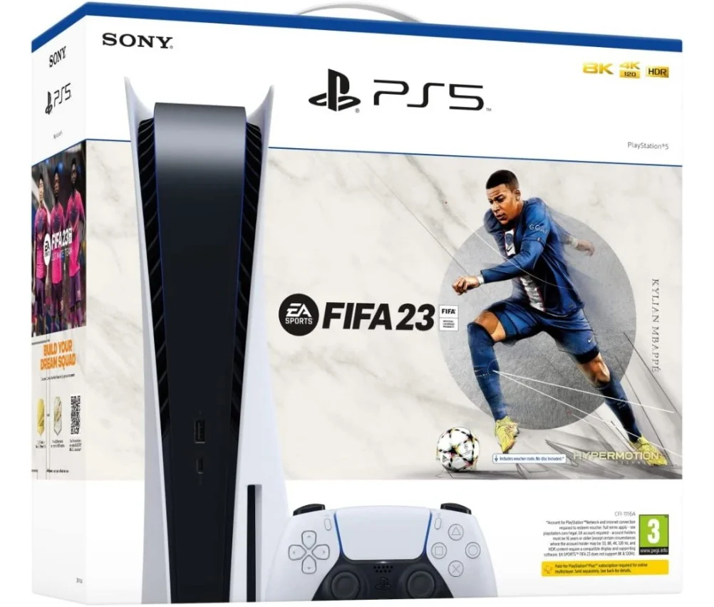 Sony PlayStation 5 Console PS5 con FIFA 23