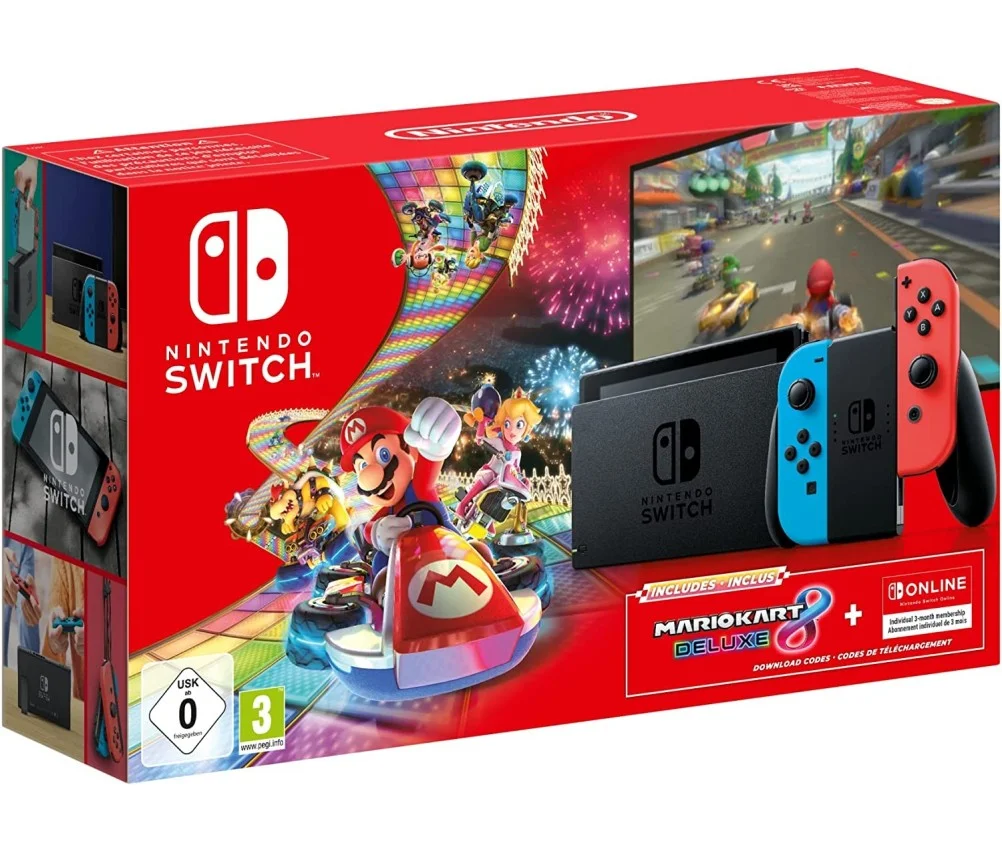 Nintendo Switch + Mario Kart 8 Deluxe