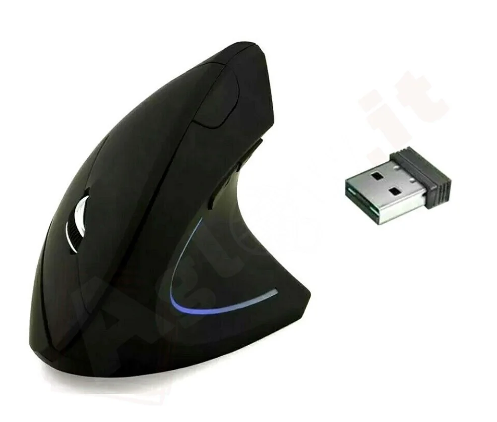 Mouse Verticale Wifi Rgb Linq W9002