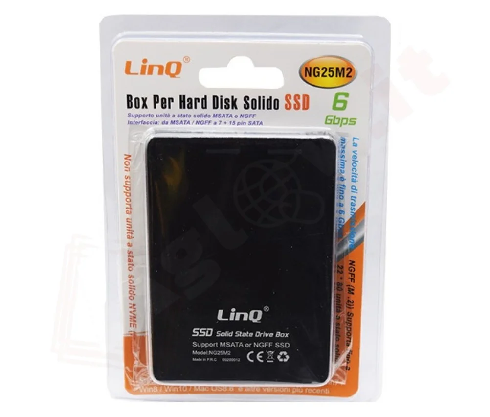 Box SSD Hard Disk 6Gbps NG25M2